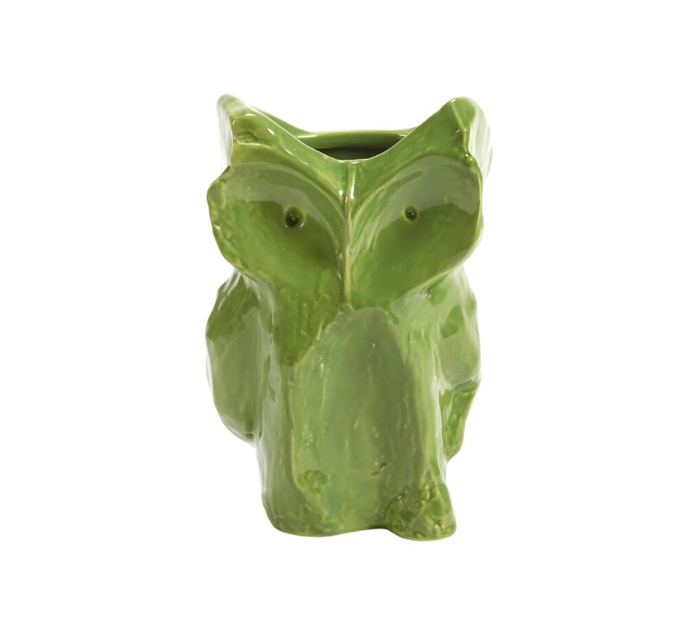 x Marni ugle vase, S - Green after midnight